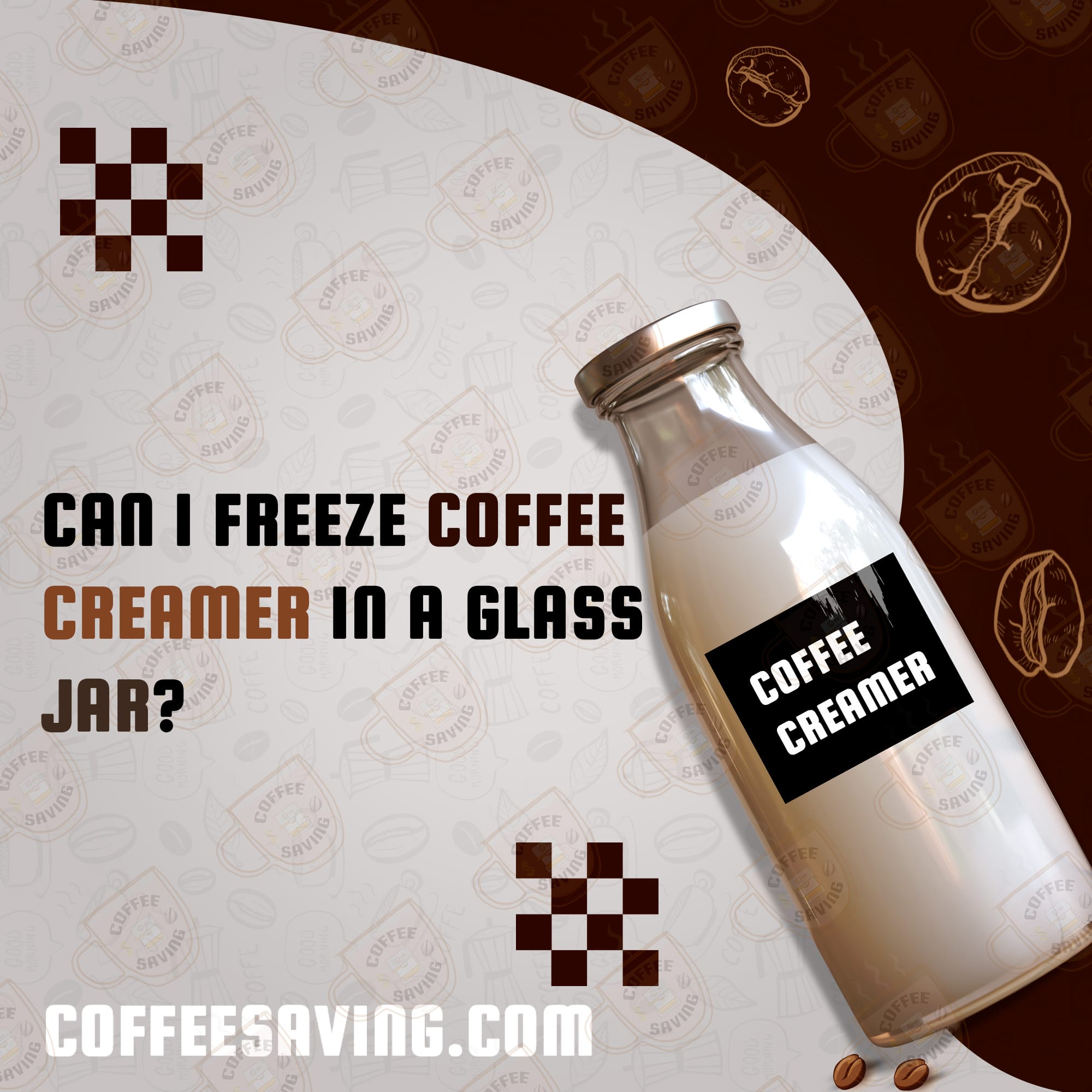 Can I Freeze Coffee Creamer In A Glass Jar