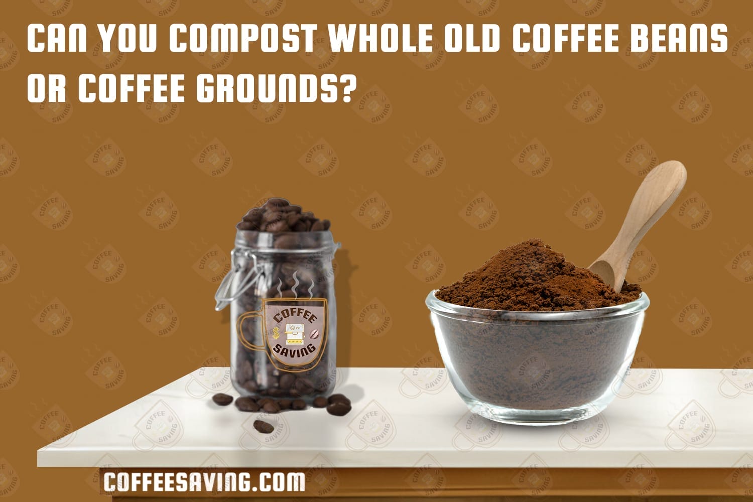 Can You Compost Whole Old Coffee Beans or Coffee Grounds?