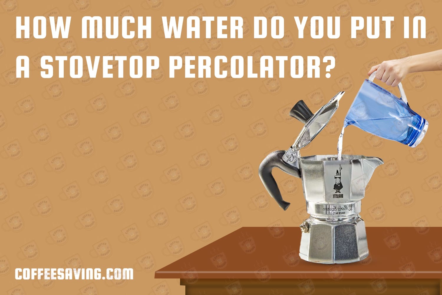 How Much Water Do You Put in a Stovetop Percolator?