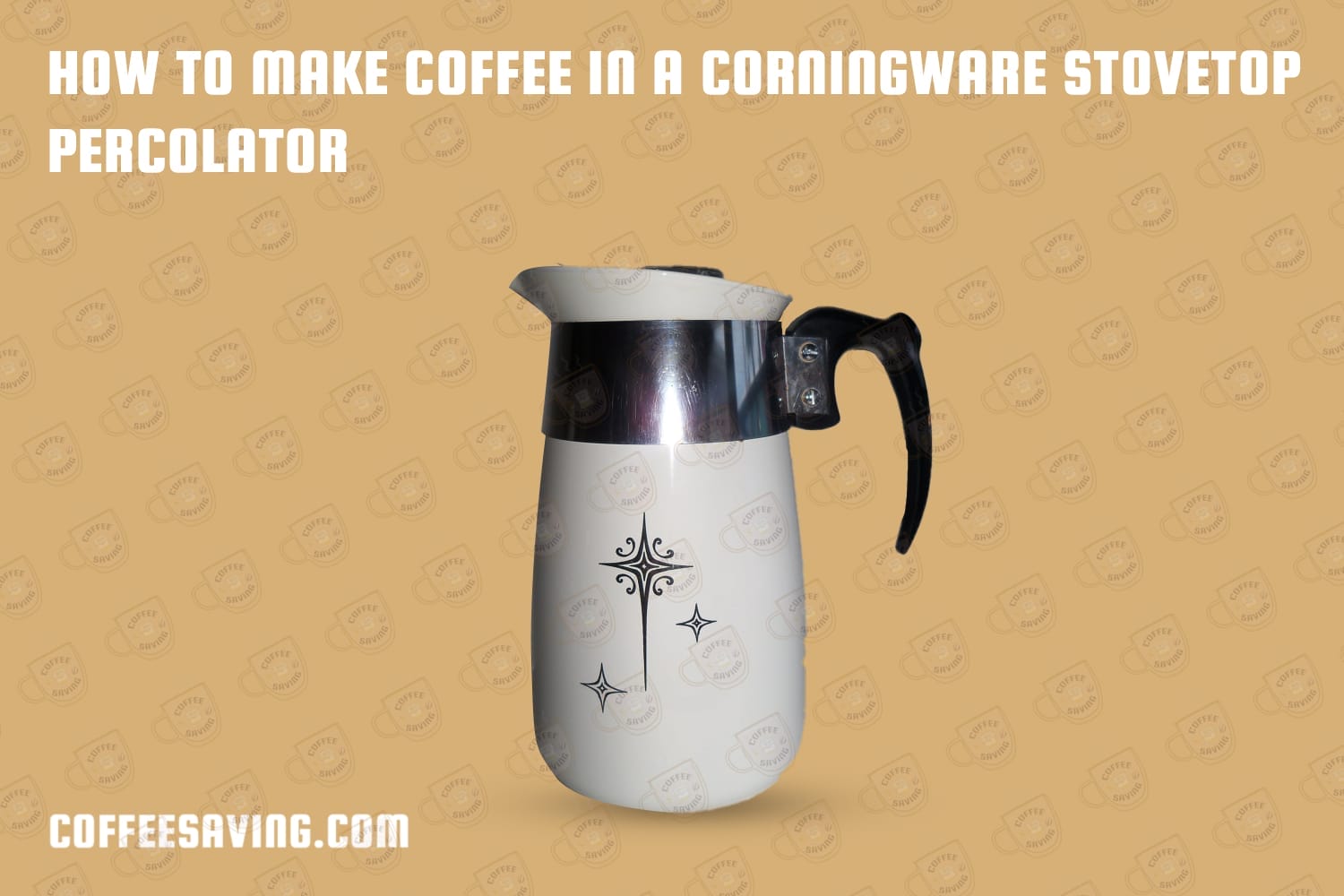 How to Make Coffee in a Corningware Stovetop Percolator​