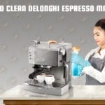 How to clean delonghi espresso machine