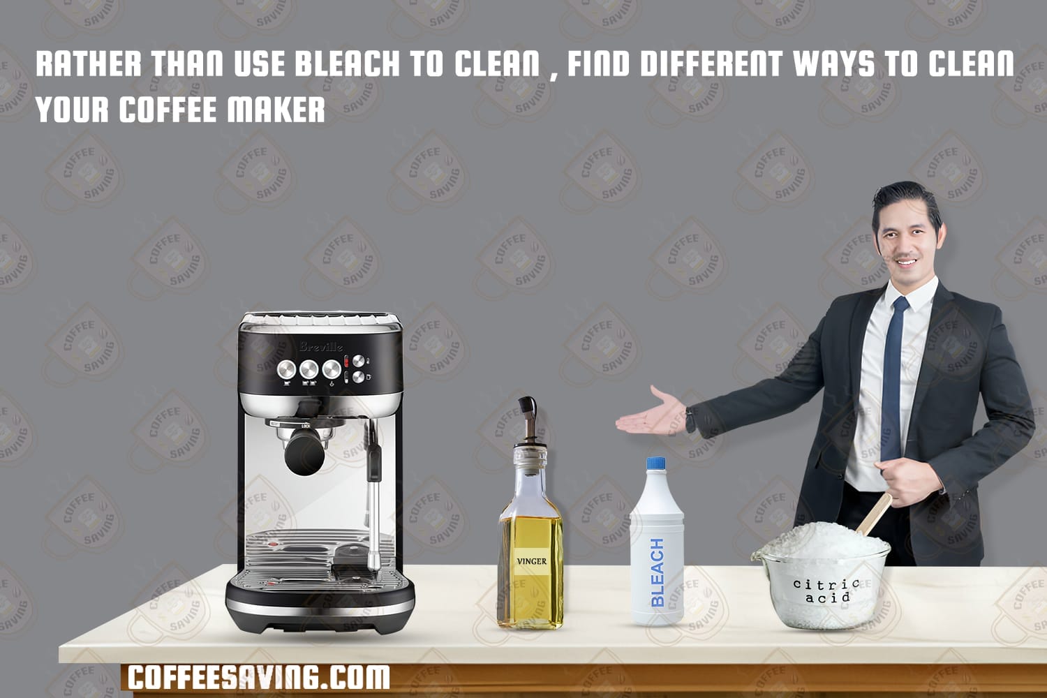 Rather Than Use Bleach to Clean , Find Different Ways to Clean Your Coffee Maker