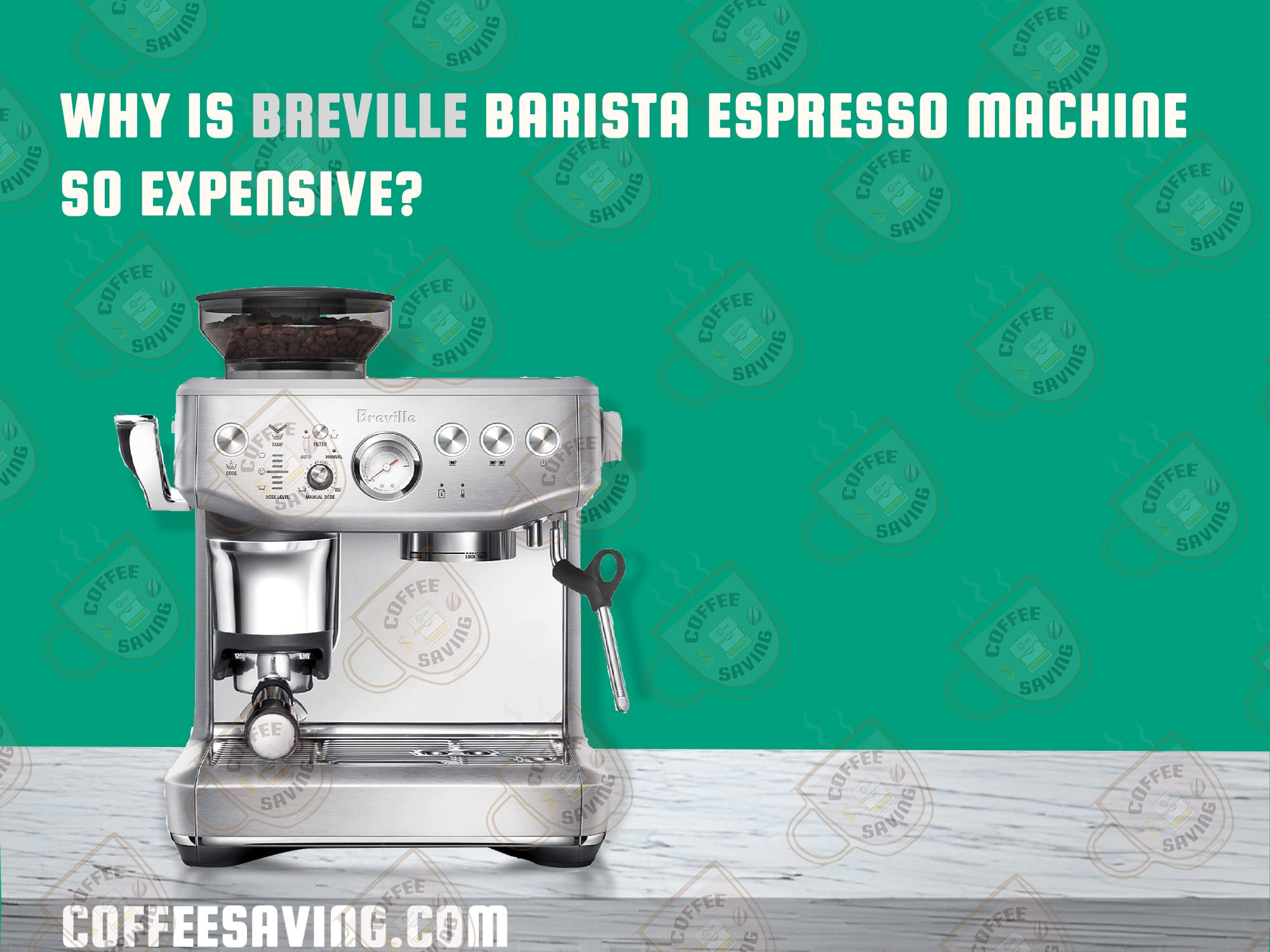 Why is Breville Barista Espresso Machine So Expensive?​