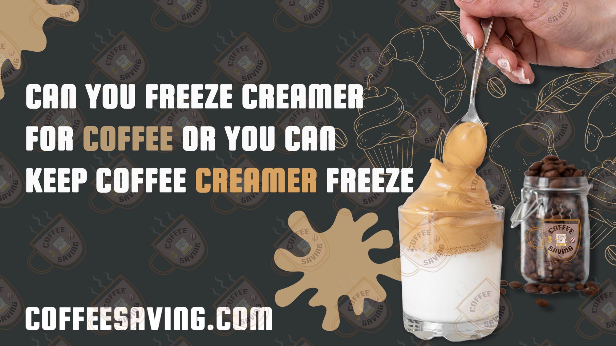 can you freeze creamer for coffee or you can keep coffee creamer freeze