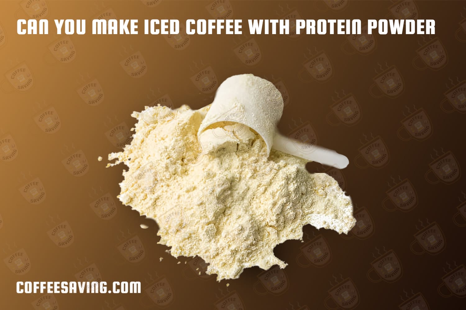 Can You Make Iced Coffee With Protein Powder​