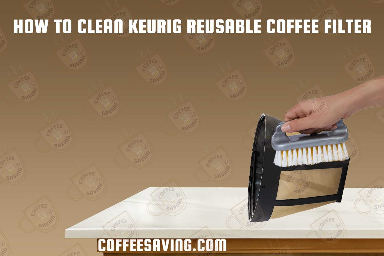 How to Clean Keurig Reusable Coffee Filter ​