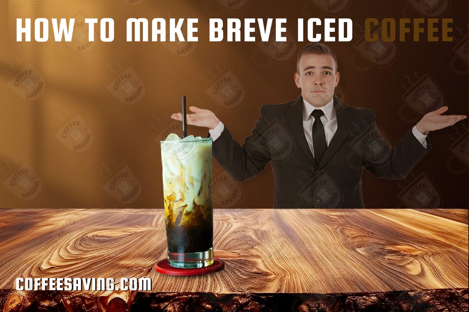 How to Make Breve Iced Coffee​