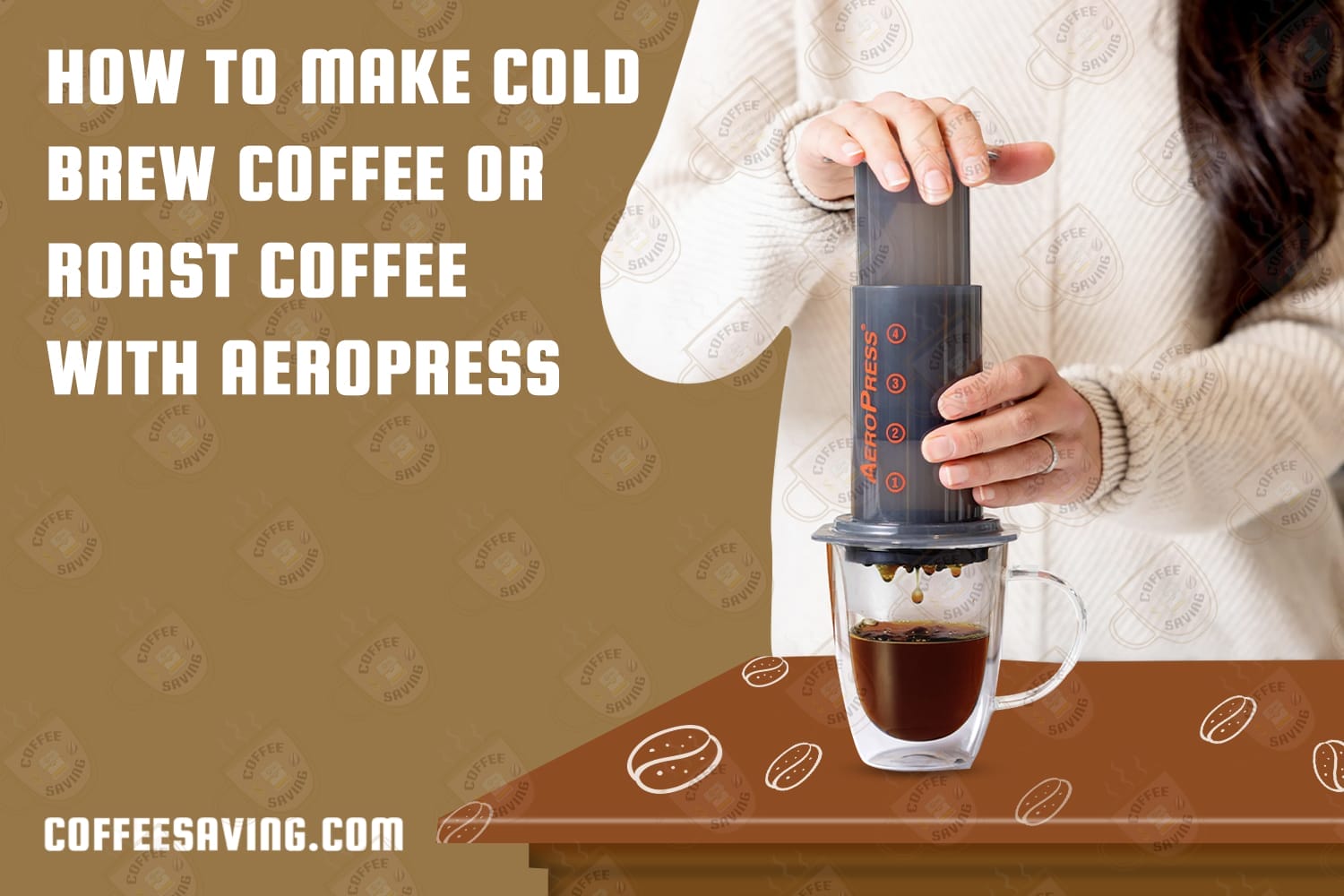 How to Make Cold Brew Coffee or Roast Coffee With Aeropress