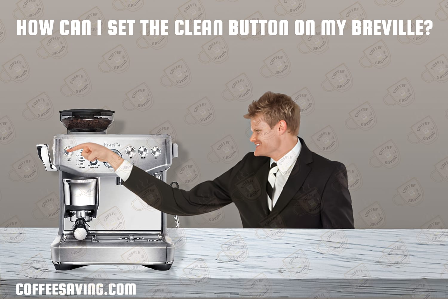 How Can I Set the Clean Button on My Breville?