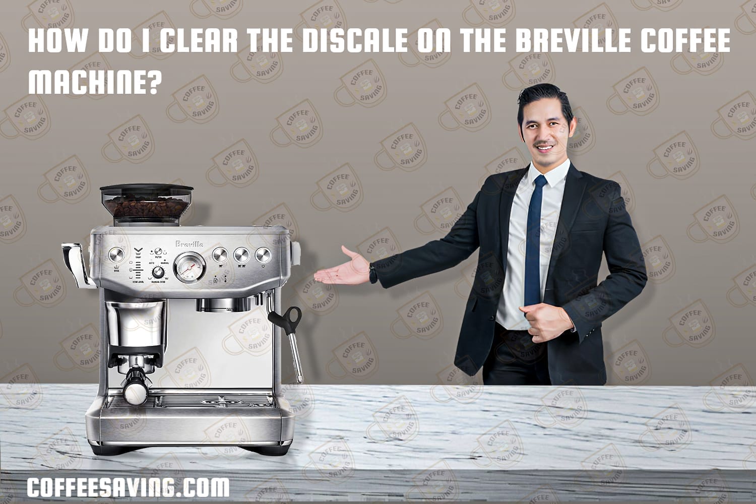 How Do I Clear the Discale on the Breville Coffee Machine?​