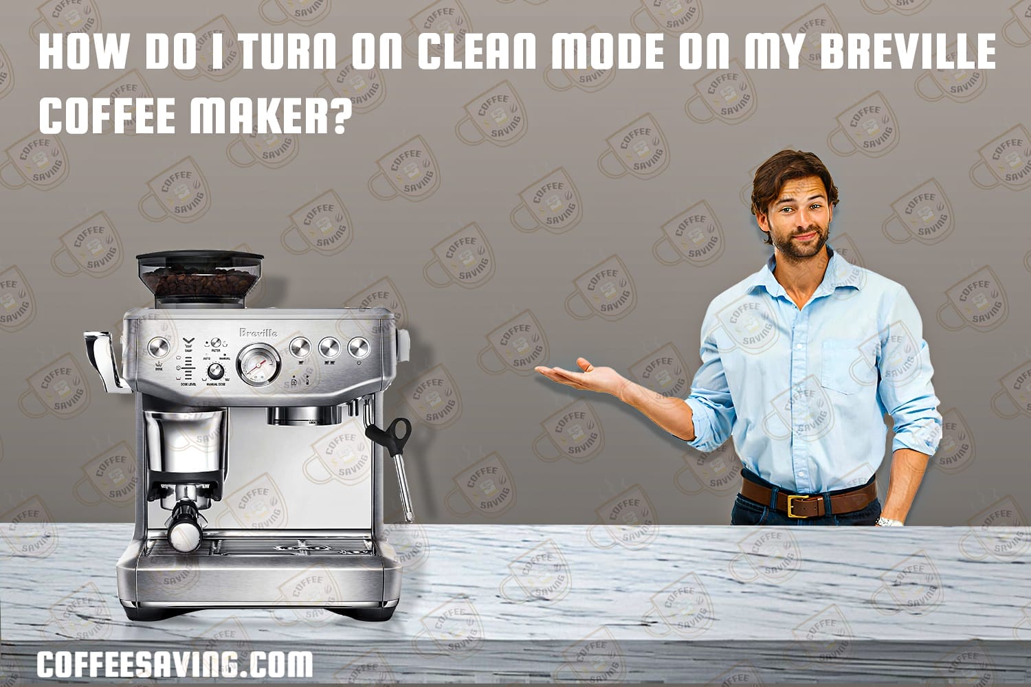 How Do I Turn on Clean Mode on My Breville Coffee Maker?​