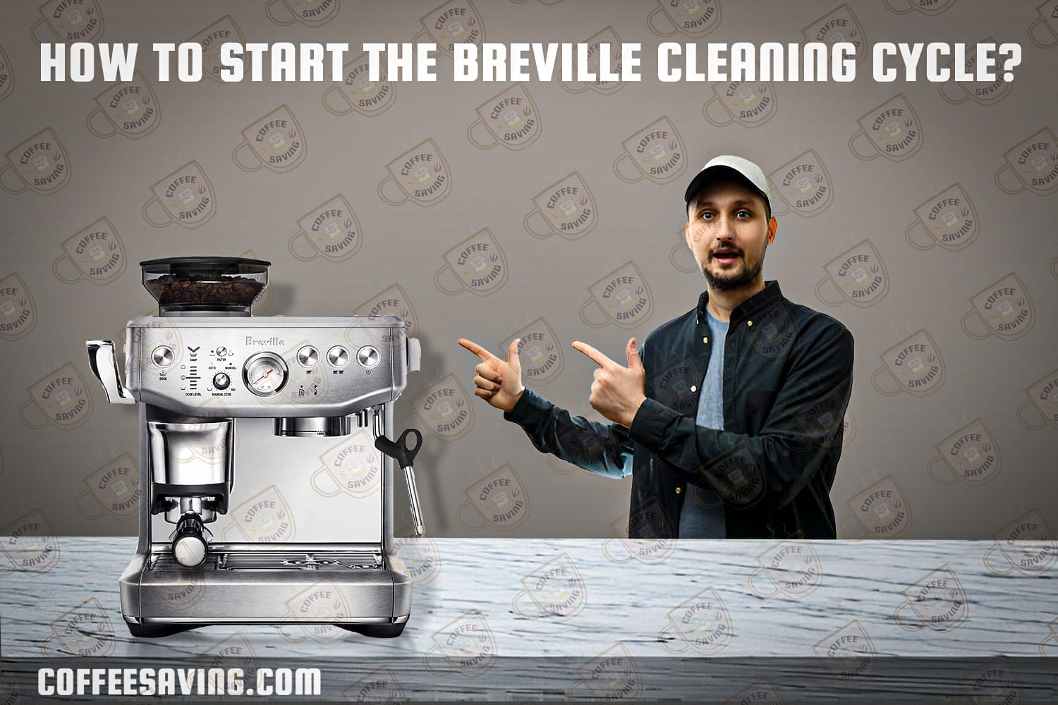 How to Start the Breville Cleaning Cycle?​