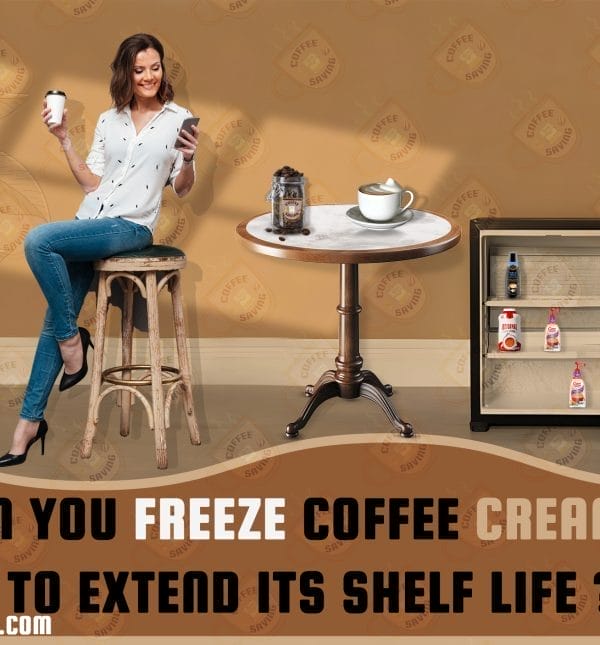 Can you freeze coffee creamer to extend its shelf life?​