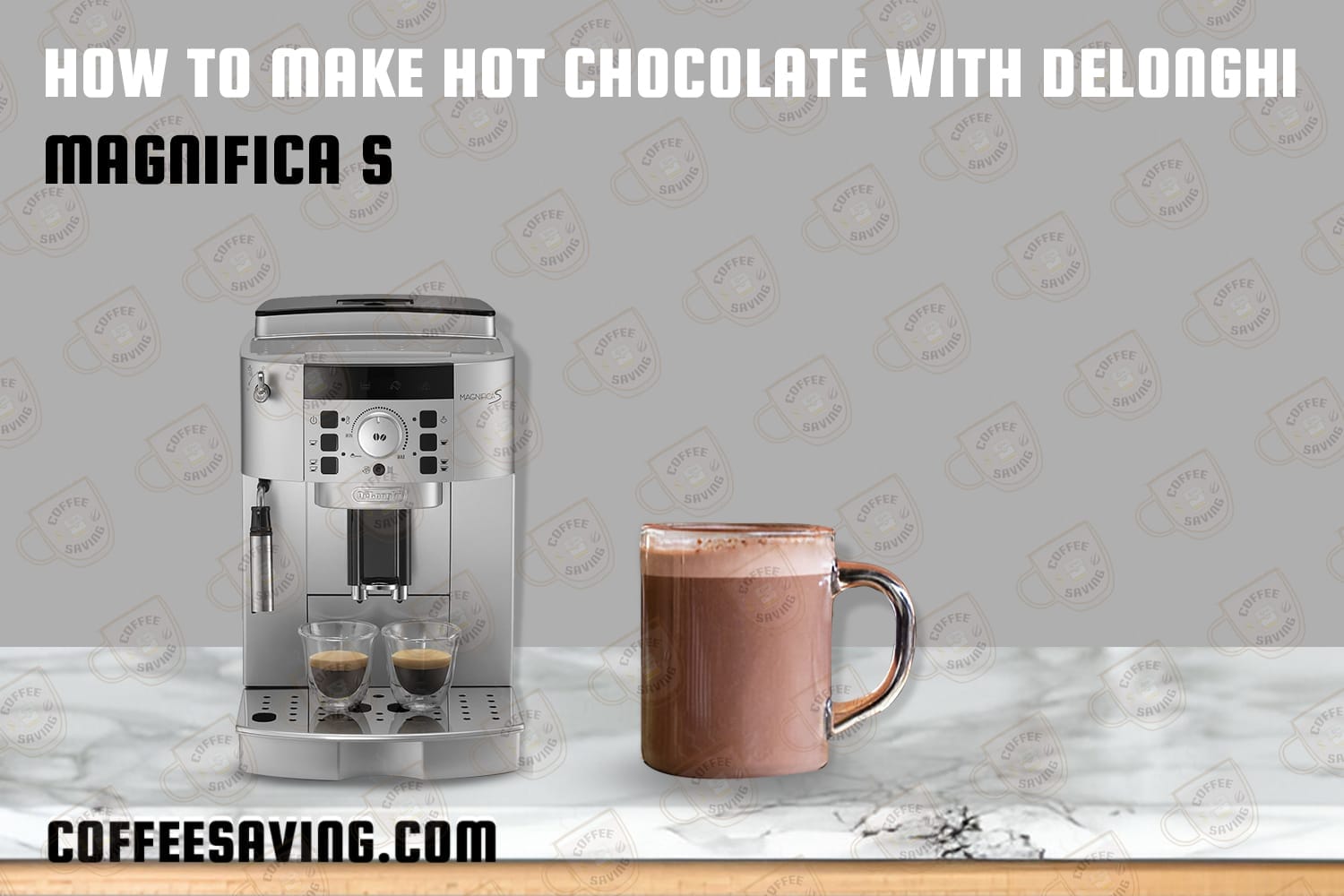 How to Make Hot Chocolate With Delonghi Magnifica s​