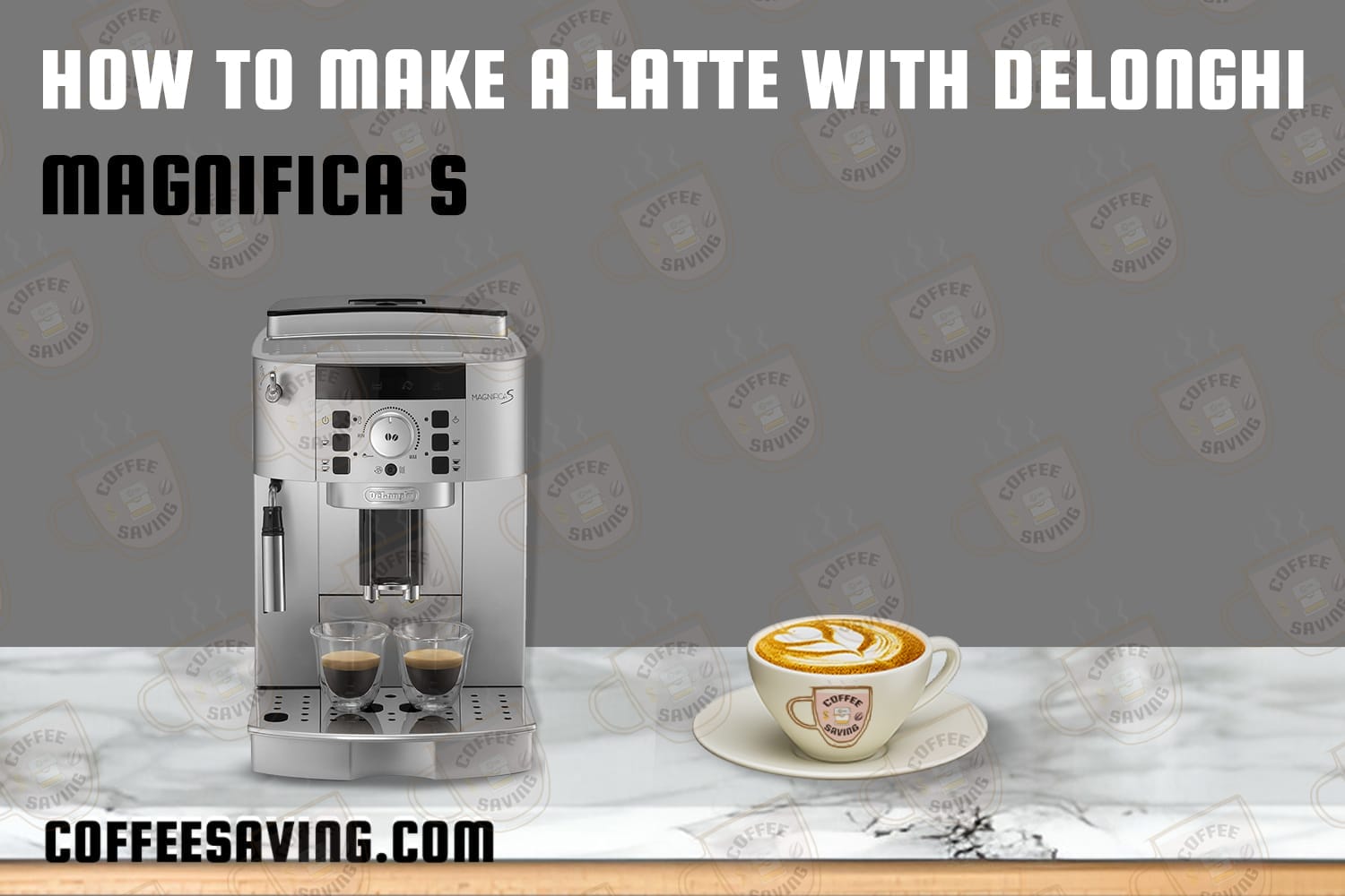 How to Make a Latte With Delonghi Magnifica S​