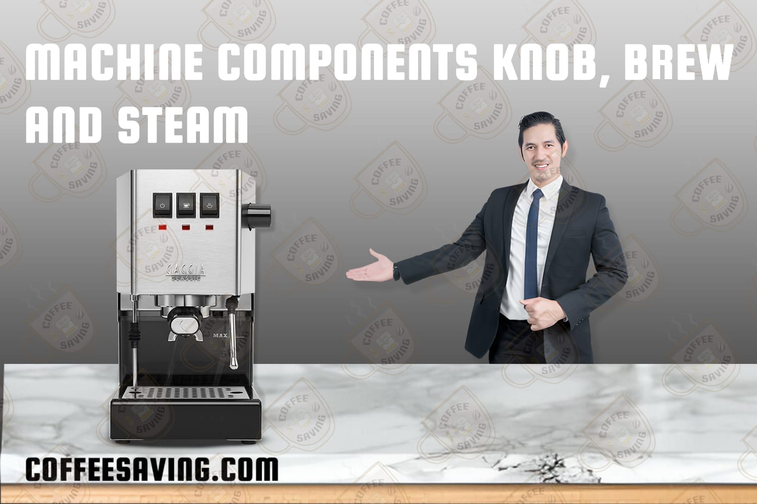 Machine Components Knob, Brew and Steam