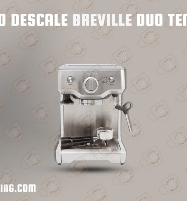 How to Descale/Clean Breville Duo Temp Pro