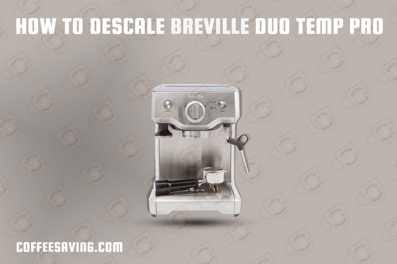 How to Descale/Clean Breville Duo Temp Pro