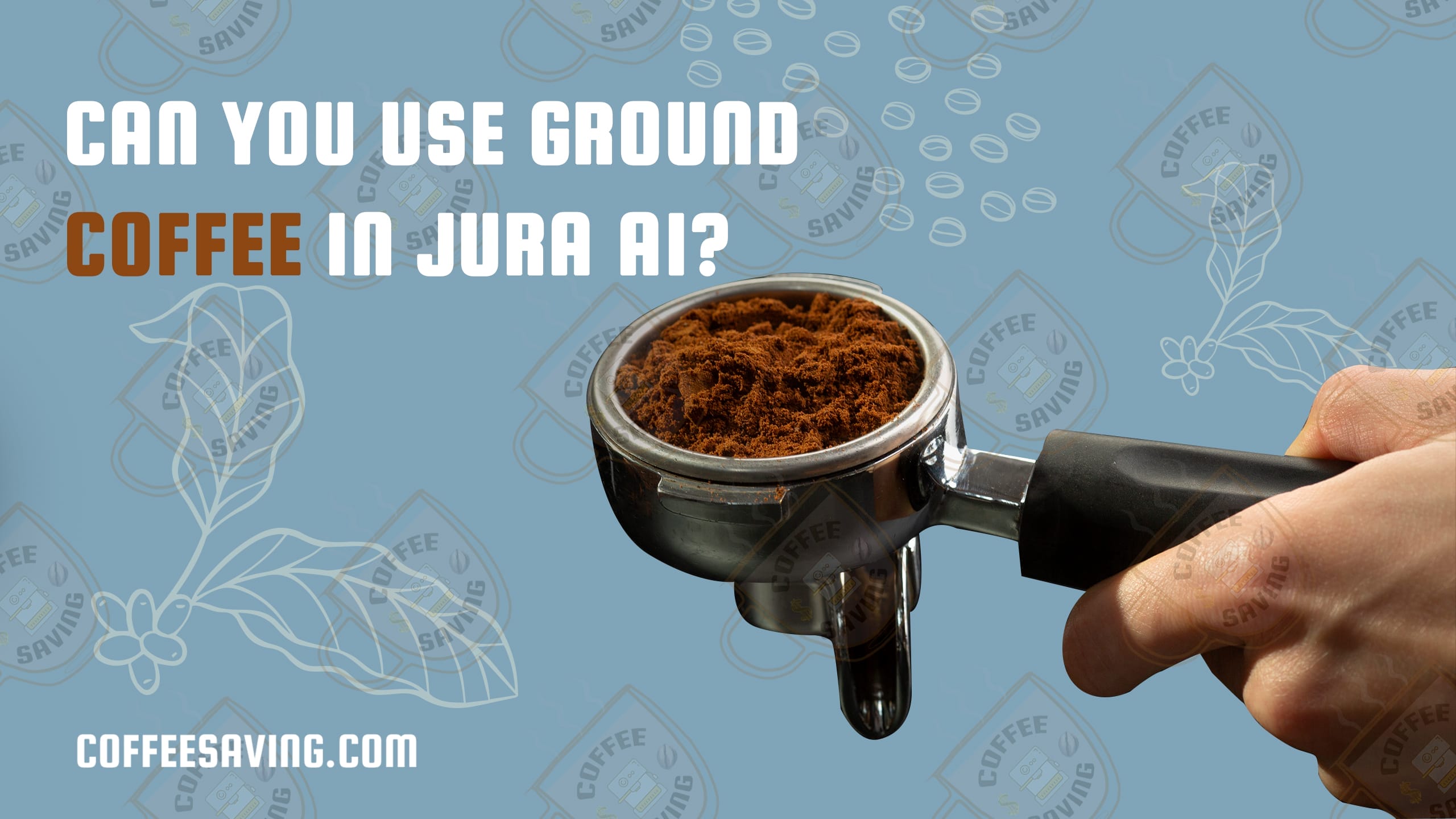 Can you use ground coffee in JURA a1