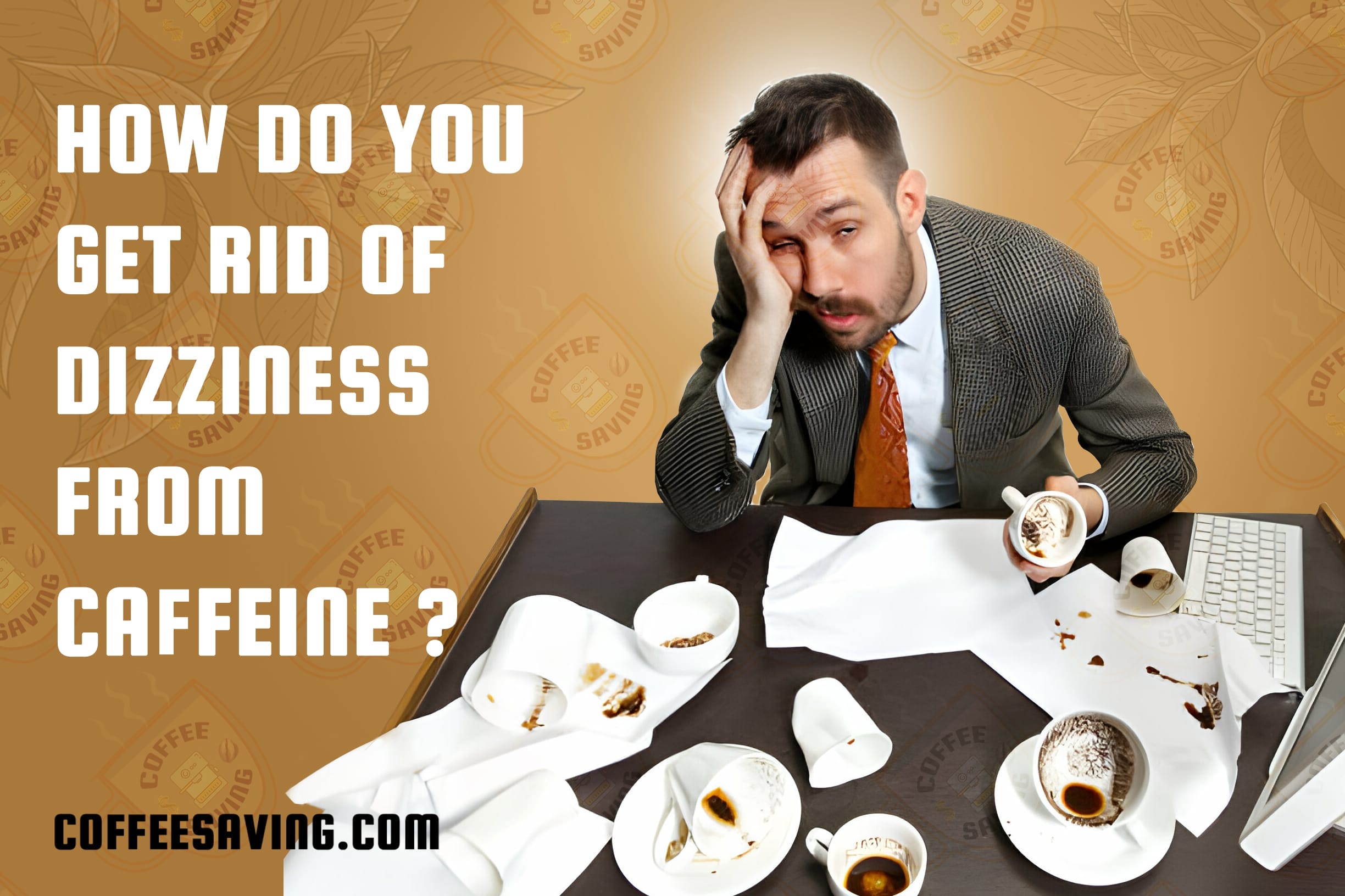 How do you get rid of dizziness from caffeine