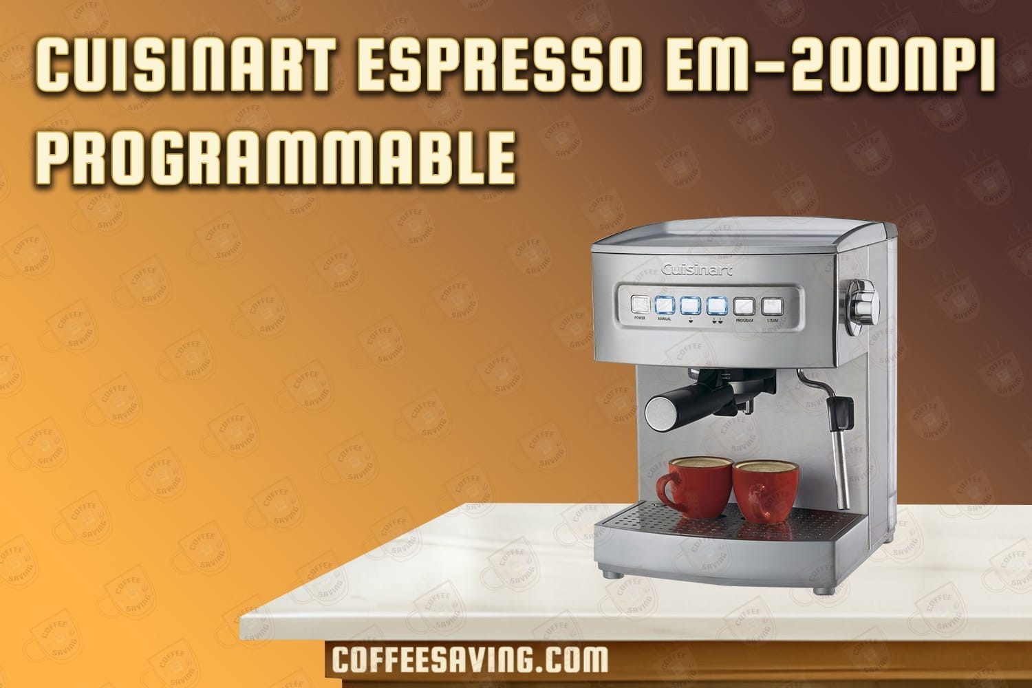 Cuisinart Espresso EM-200NP1 Programmable​