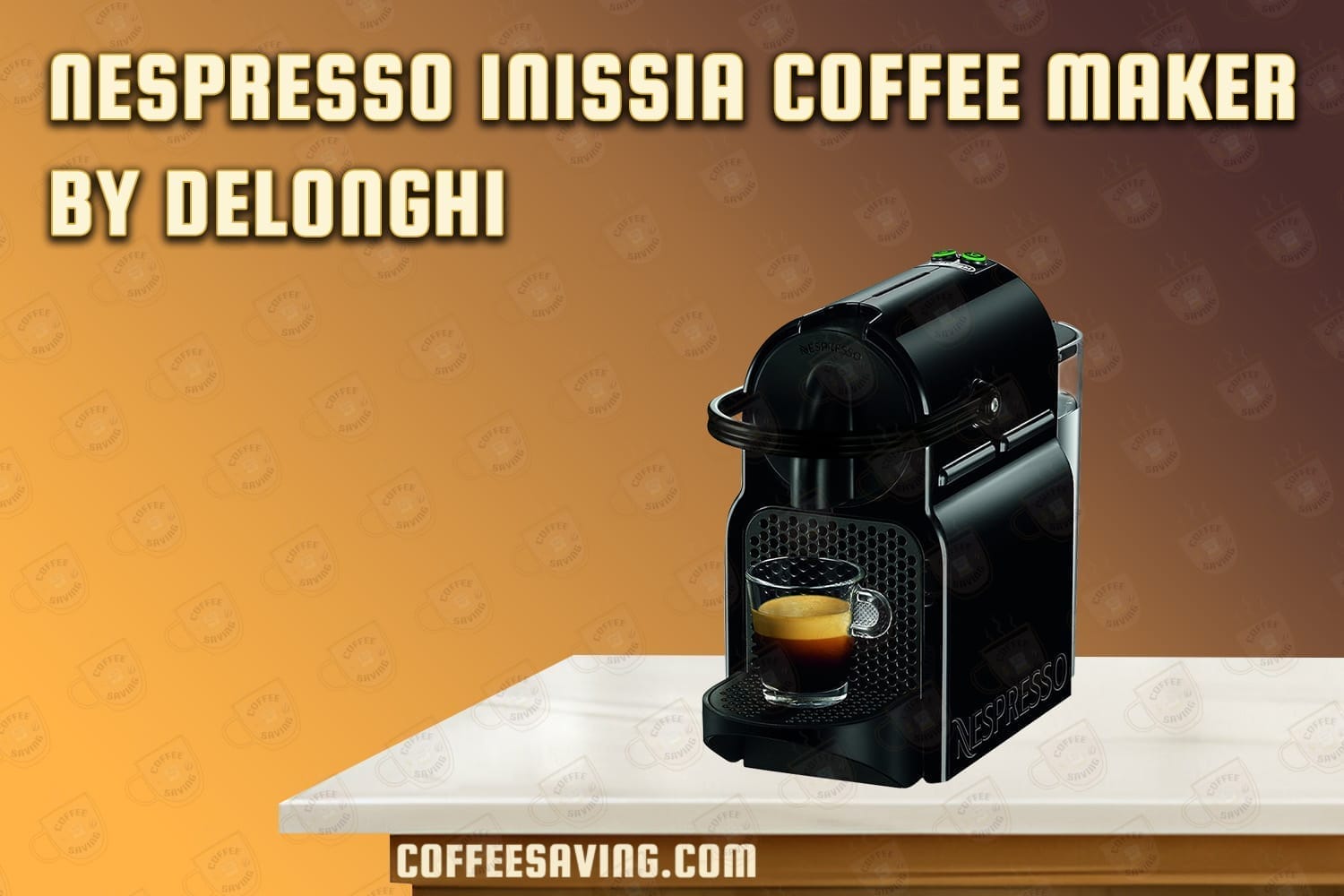 Nespresso Inissia Coffee Maker by DeLongh​i